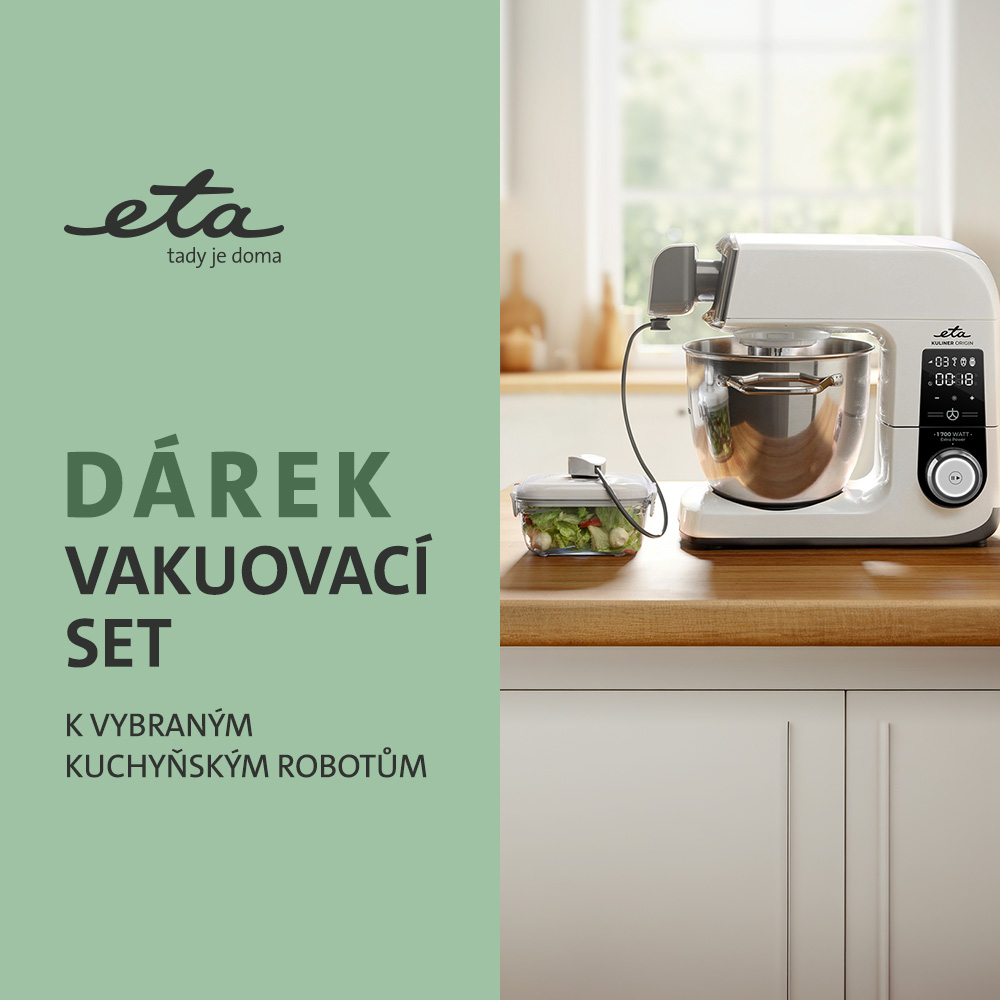 Vakuovací set-dárek k vybraným kuchyňským robotům