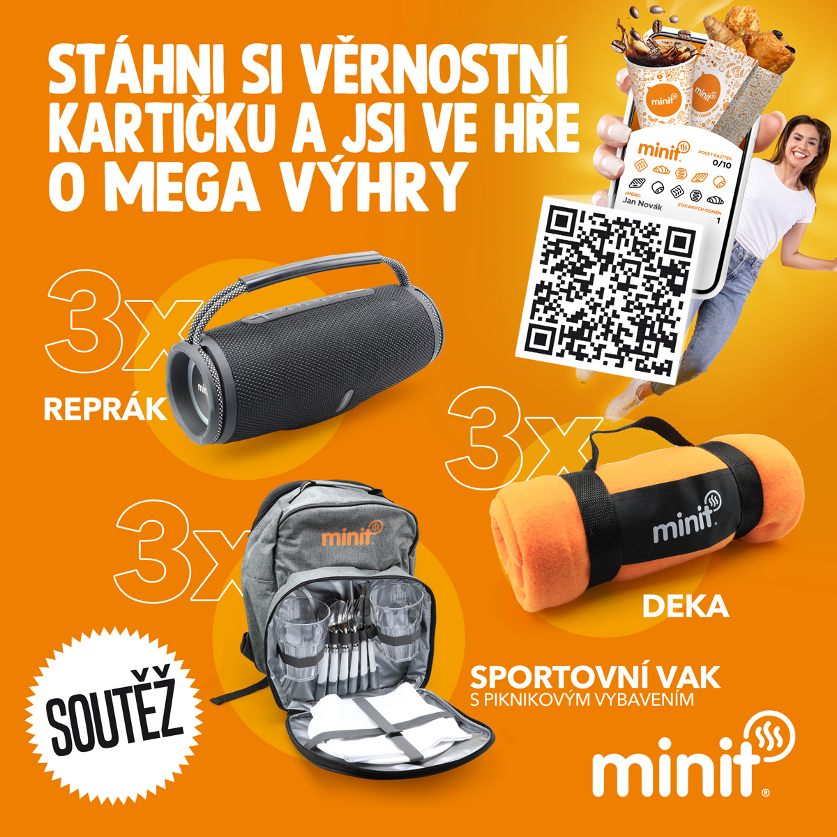 Hrajte o mega výhry s MINIT