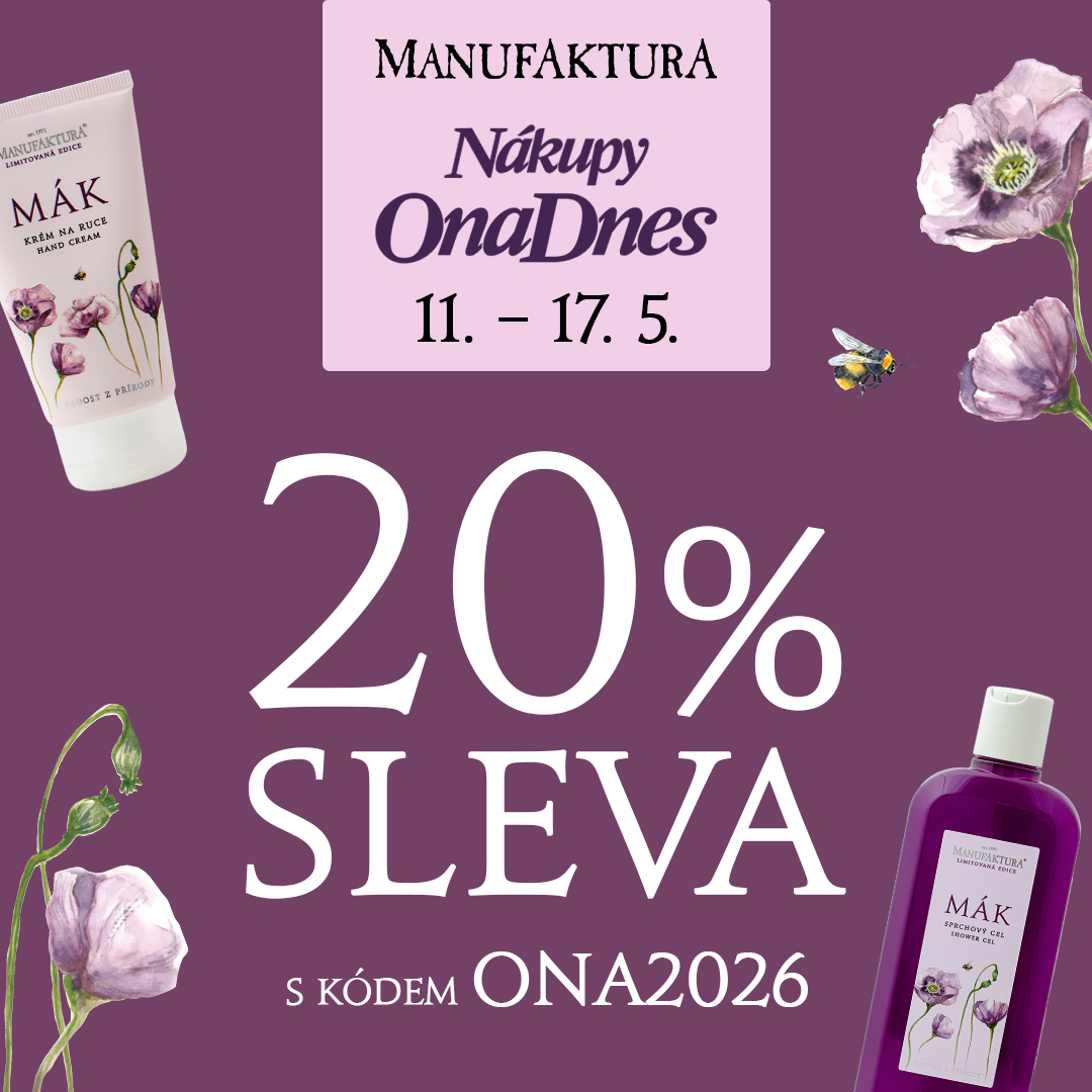 Nákupy s OnaDnes a 20% sleva