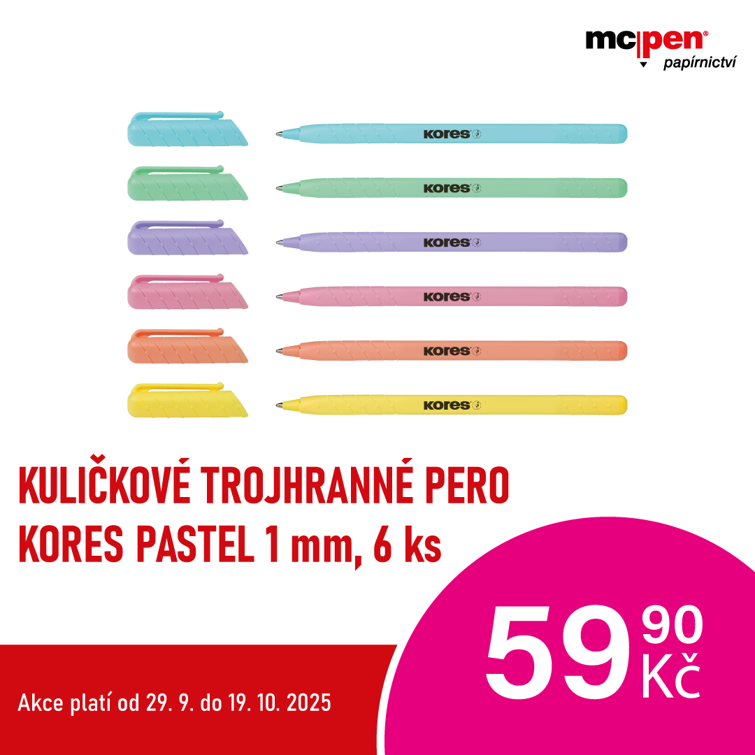Akce v McPen papírnictví
