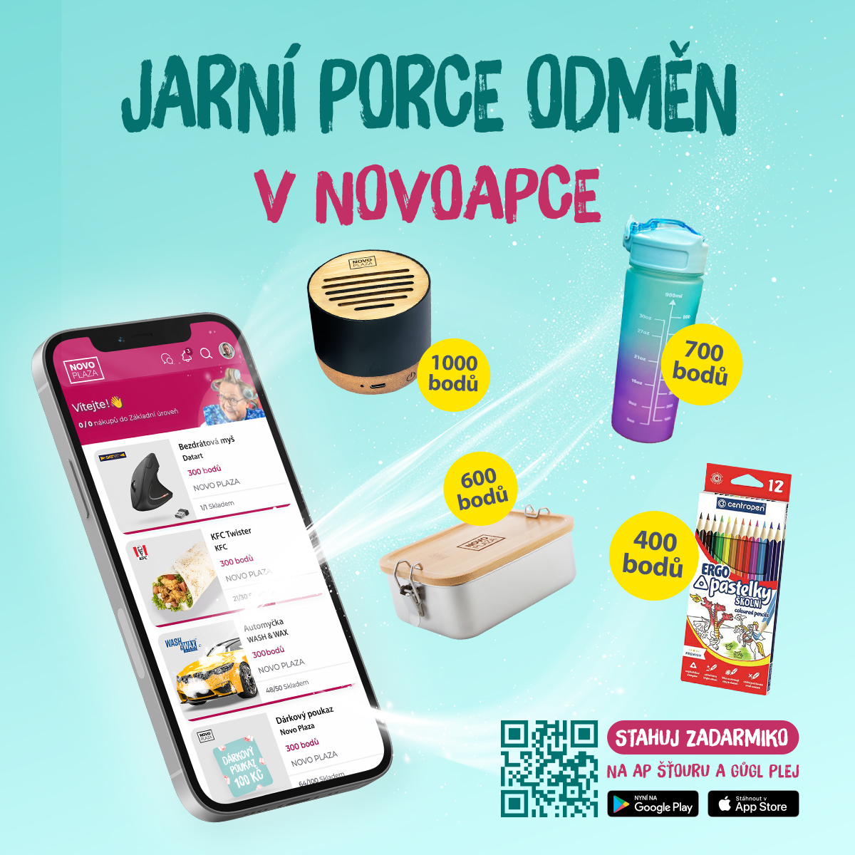 SPRING REWARDS BLAST IN NOVO APP