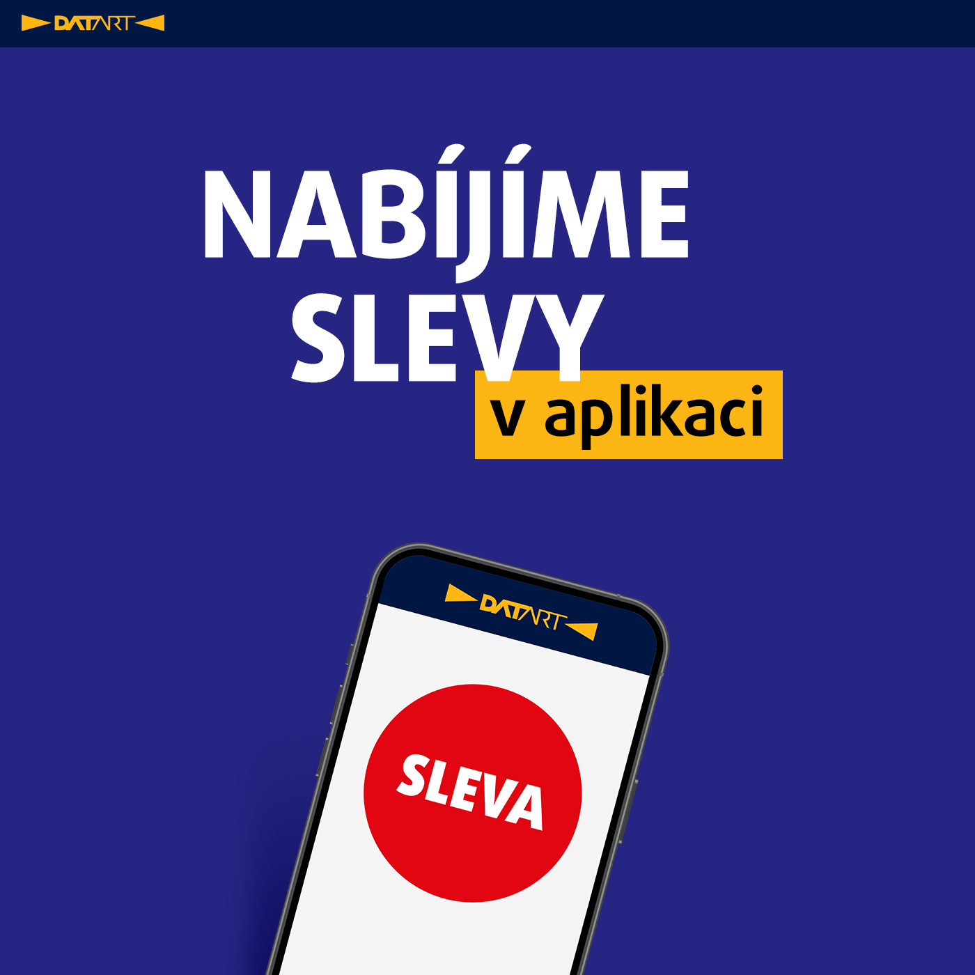 Nabíjíme slevy v aplikaci