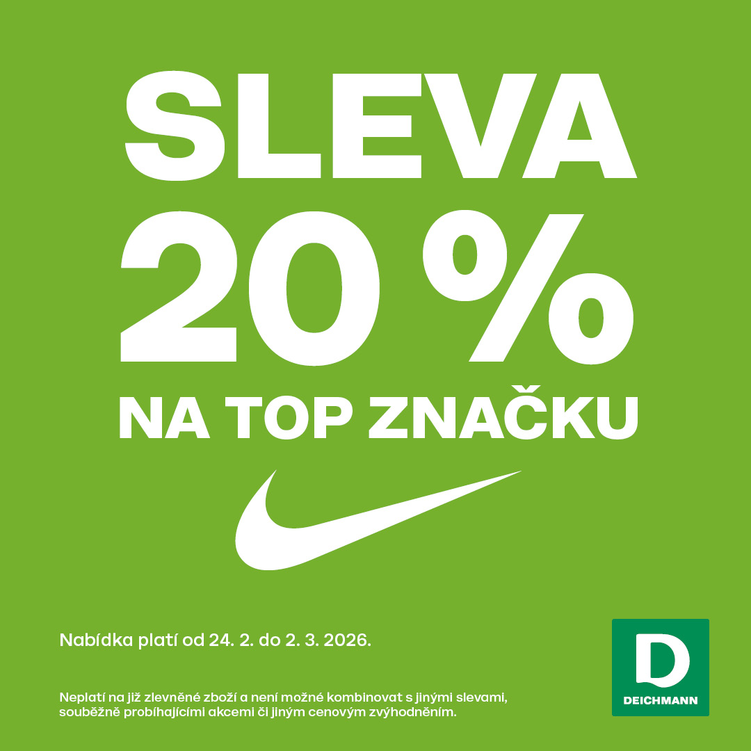 20% Discount on Top Brand Nike