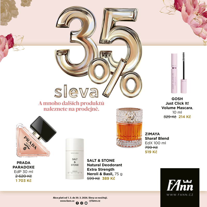 Žijeme světem vůní a krásy. Už 35 let.