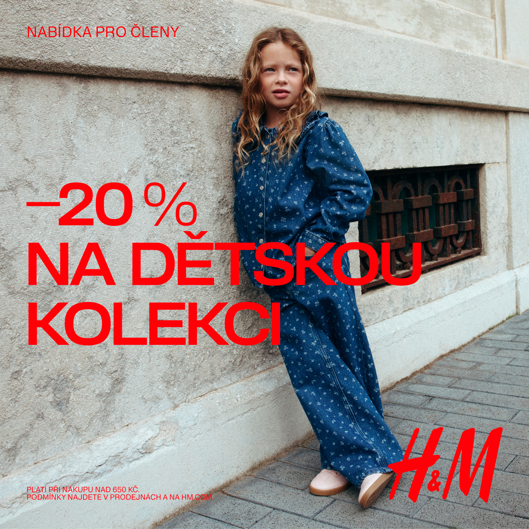 -20 % na dětskou kolekci H&M