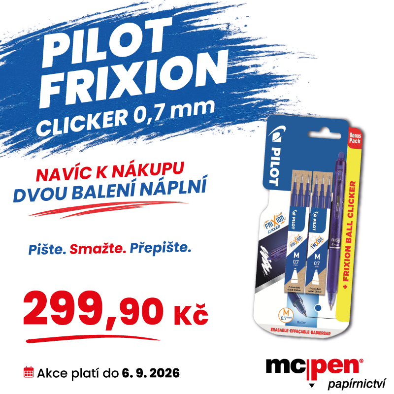 Pilot FriXion PROMOPACK v papírnictví McPen