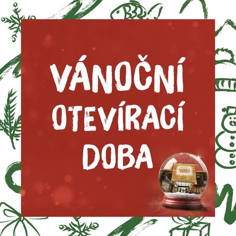 VÁNOČNÍ OTEVÍRACÍ DOBA
