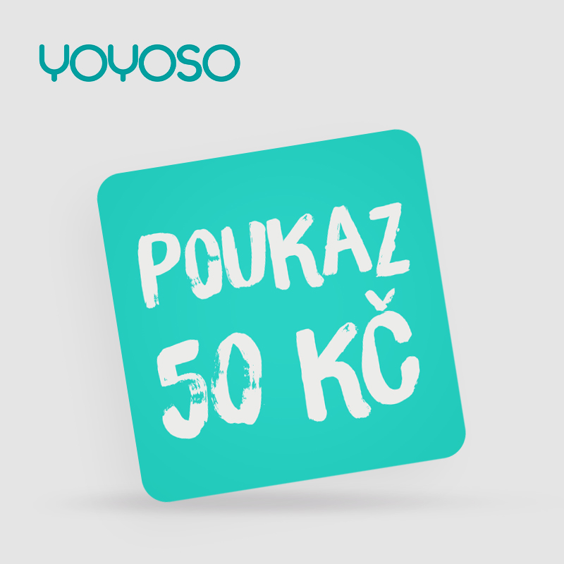 Poukaz Yoyoso 50 Kč