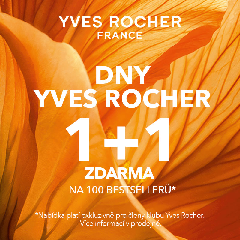 Yves Rocher Days – 1+1 Free on 100 Bestsellers
