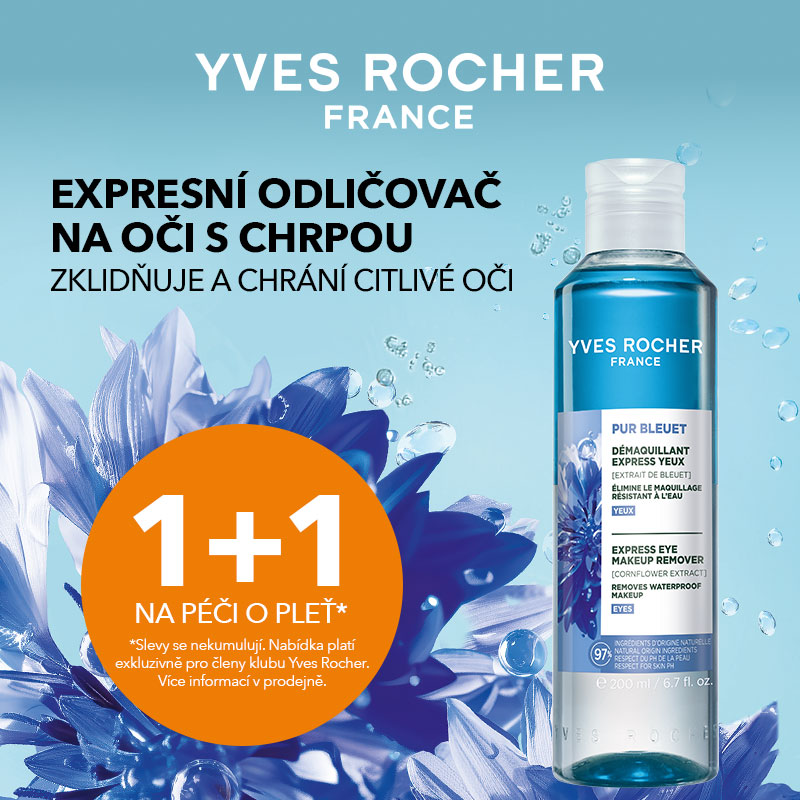 1+1 zdarma na péči o pleť od Yves Rocher
