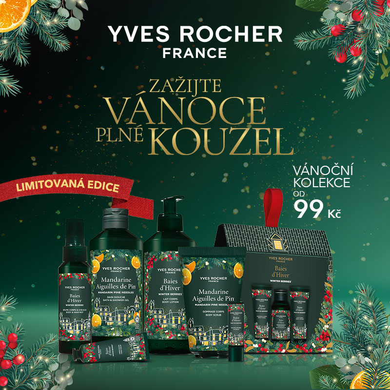 Limitované vánoční edice od Yves Rocher