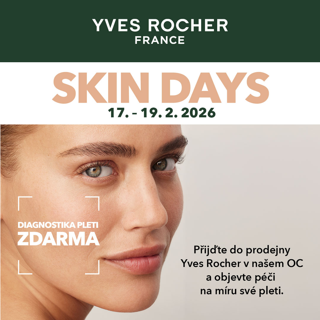 Skin Days v prodejně kosmetiky Yves Rocher