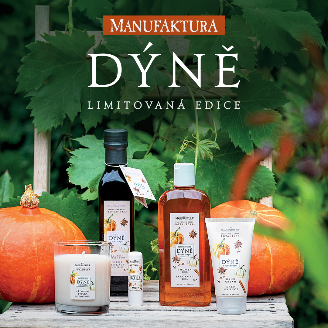 Limitovaná edice Dýně – podzimní voňavá radost