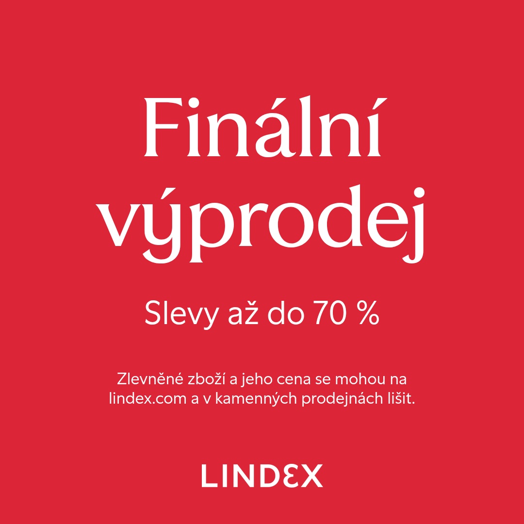 Filnální výprodej v Lindexu!