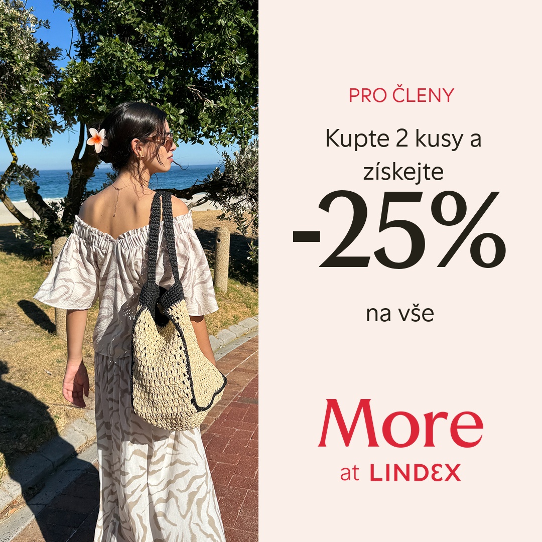 25 % sleva na vše při koupi 2 kusů