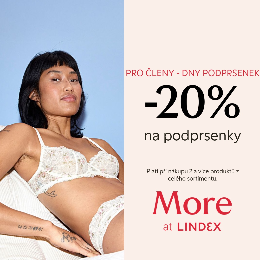 20% sleva na podprsenky