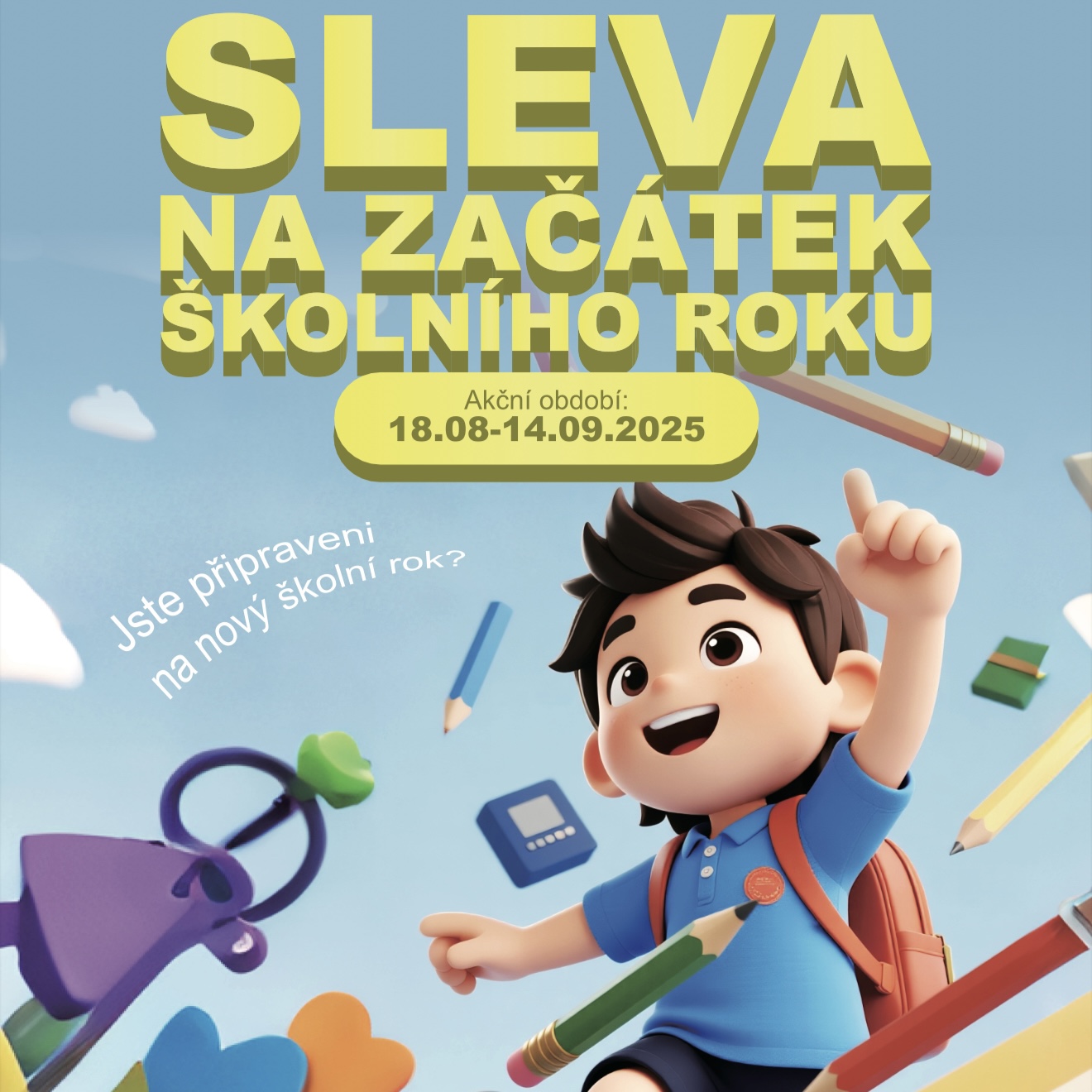 Slevy na začátek školy