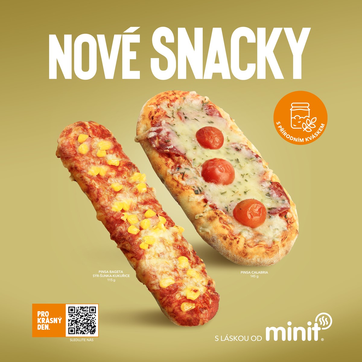 Snack do ruky? Zastavte se v MINIT pekárně