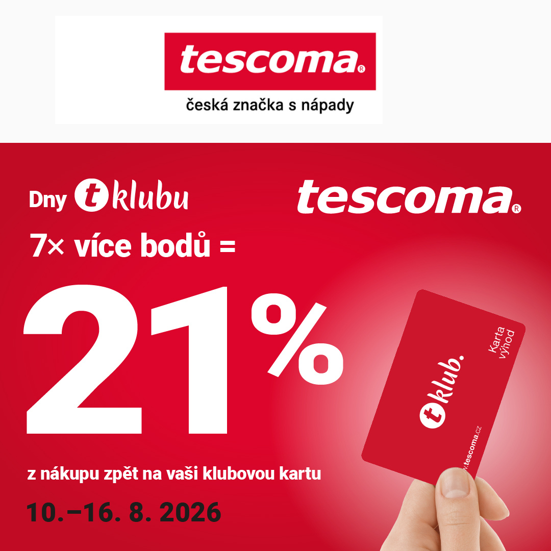 7x více bodů s Tescomou