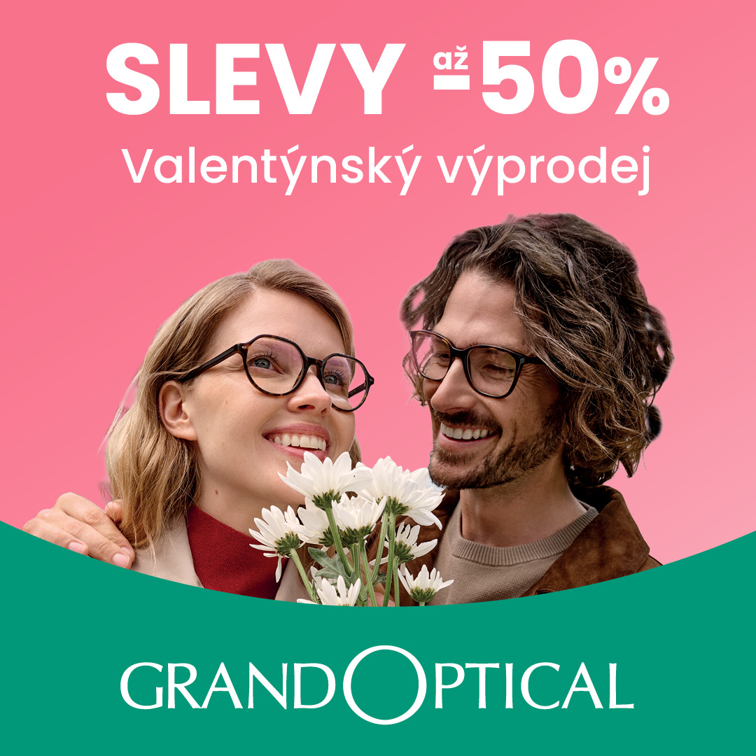 Valentýnský výprodej v GrandOptical!