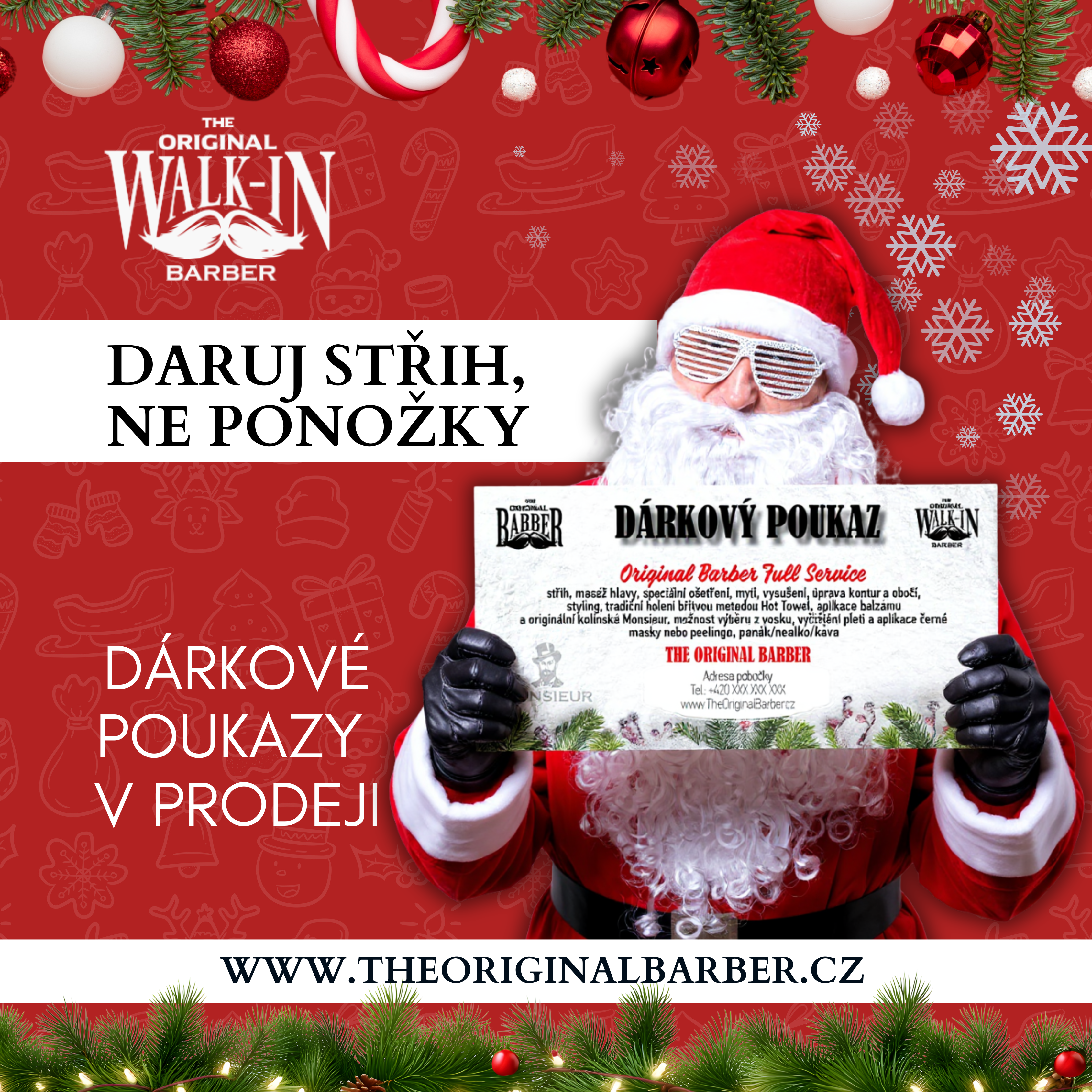 Daruj střih, ne ponožky