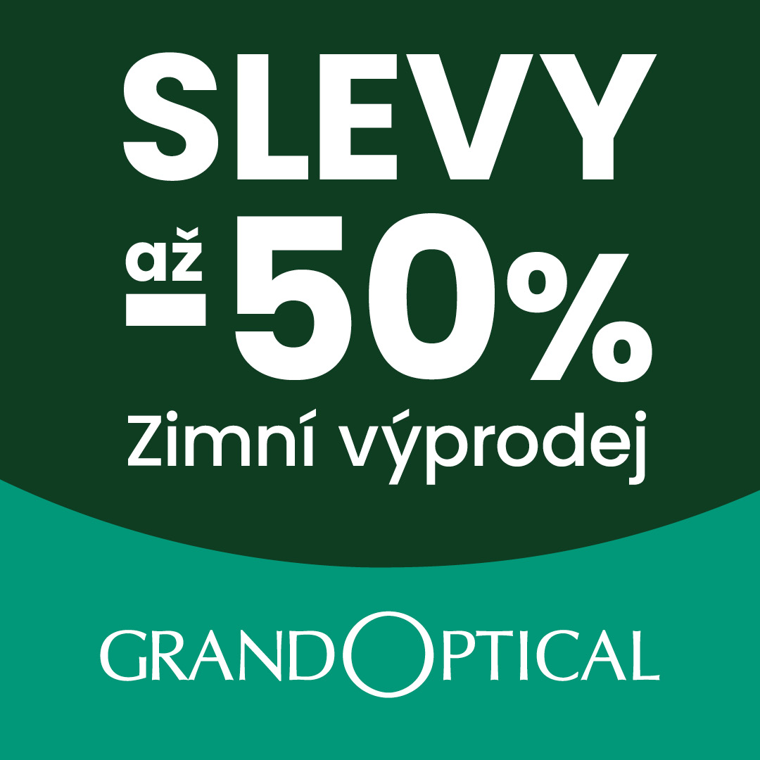 Zimní výprodej v GrandOptical!