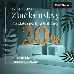 ZLATÉ LETNÍ SLEVY 20%